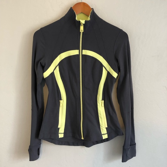 lululemon athletica Jackets & Blazers - Lululemon | Zip Up Thumb Hole Lightweight Jacket 6